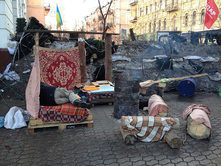 Хроники Евромайдана. Казацкий вторник (Фоторепортаж) Хроники Евромайдана. Казацкий вторник (Фоторепортаж)